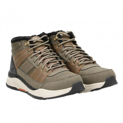 Фото Чоловічі напівчеревики Skechers Benago 66199-OLV - зображення 3