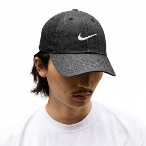 Фото Кепка Nike U NSW H86 SWOOSH DENIM CAP DJ6220-010 - зображення 3