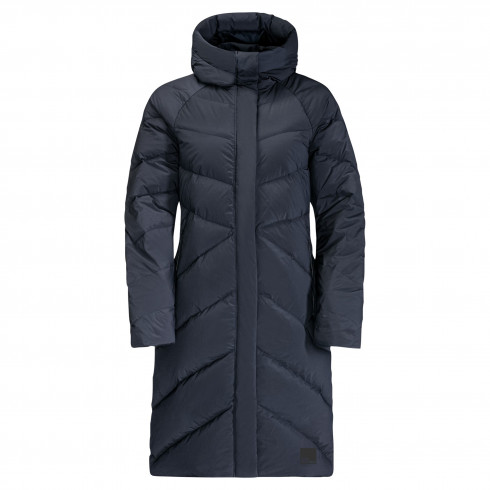 Фото Напівпальто жіноче пухове Jack Wolfskin MARIENPLATZ COAT W 1206971_1010 - зображення 6