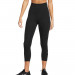 Фото Жіночі лосини Nike W NK ONE DF HR CROP TGHT DM7276-010 - зображення 1