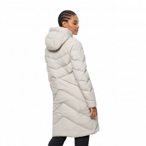 Фото Напівпальто жіноче пухове Jack Wolfskin MARIENPLATZ COAT W 1206971_5062 - зображення 2