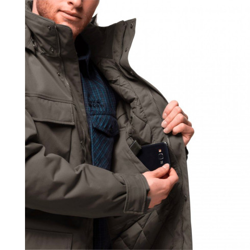 Фото Парка чоловіча Jack Wolfskin GLACIER CANYON PARKA 1107673-5087 - зображення 3