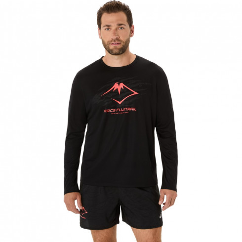 Фото Чоловіча футболка ASICS FUJITRAIL LOGO LS TOP 2011C987-003 - зображення 1