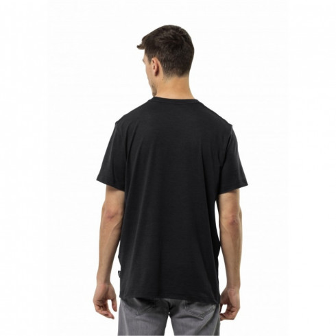 Фото Чоловіча спортивна футболка Jack Wolfskin BRAND T M 1809771_6000 - зображення 2