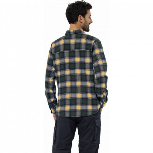 Чоловіча сорочка з довгим рукавом Jack Wolfskin WANDERWEG SHIRT M 1403801_C0410 - зображення 2 Фото Чоловіча сорочка з довгим рукавом Jack Wolfskin WANDERWEG SHIRT M 1403801_C0410 - зображення 2