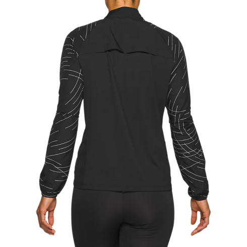 Фото Вітровка бігова жіноча ASICS NIGHT TRACK JACKET 2012A836-001 - зображення 2