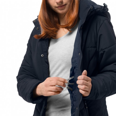 Напівпальто жіноче Jack Wolfskin SVALBARD COAT WOMEN 1204481-1910 - зображення 3 Фото Напівпальто жіноче Jack Wolfskin SVALBARD COAT WOMEN 1204481-1910 - зображення 3