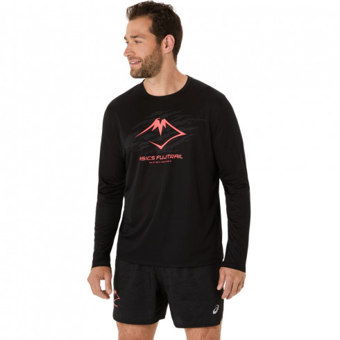 Чоловіча футболка ASICS FUJITRAIL LOGO LS TOP 2011C987-003 - зображення 3 Фото Чоловіча футболка ASICS FUJITRAIL LOGO LS TOP 2011C987-003 - зображення 3