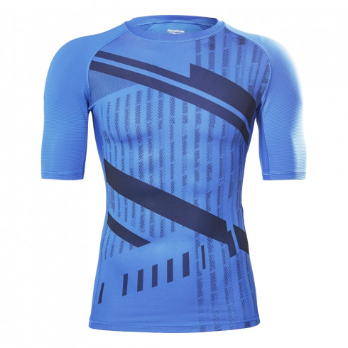 Фото Чоловіча футболка Reebok PRINTED COMPRESSION TOP GJ6378 - зображення 6