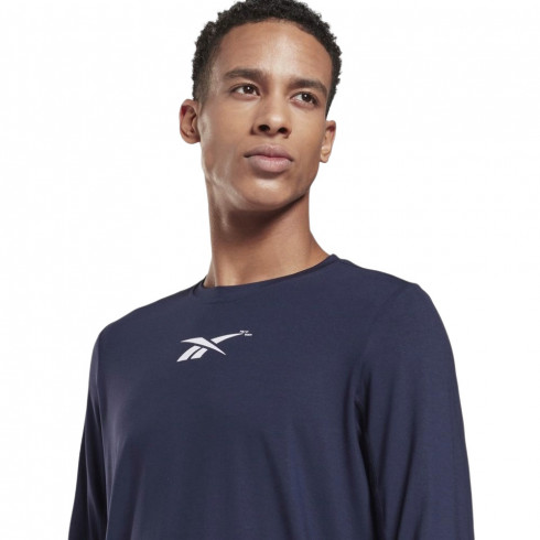 Фото Чоловічий лонгслів Reebok Activchill + DreamBlend GT3241 - зображення 5