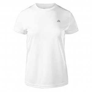 Жіноча спортивна футболка MARTES ESSENTIALS LADY DIJON-WHITE/REFLECTIVE