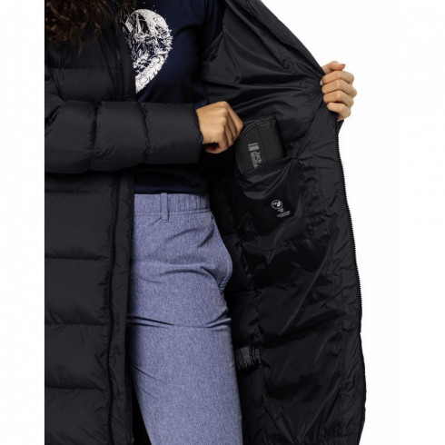 Жіноче напівпальто пухове Jack Wolfskin FROZEN PALACE COAT W 1204133_6350 - зображення 6 Фото Жіноче напівпальто пухове Jack Wolfskin FROZEN PALACE COAT W 1204133_6350 - зображення 6