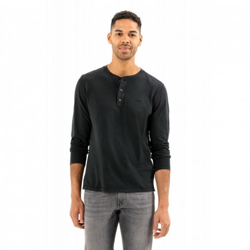 Фото Чоловіча футболка з довгим рукавом Camel Active NOS Henley 1/1 Arm 409371-9T05-88 - зображення 5