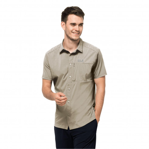 Фото Теніска Jack Wolfskin PACK & GO SHIRT M 1402942_6260 - зображення 2