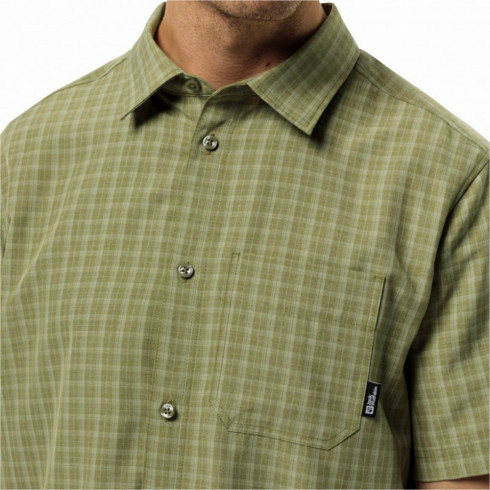 Фото Чоловіча теніска Jack Wolfskin EL DORADO SHIRT MEN 1401054_8971 - зображення 2