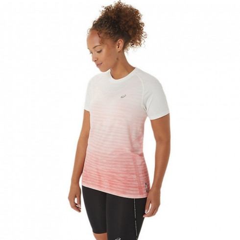 Фото Жіноча спортивна футболка Asics SEAMLESS SS TOP 2012C385-100 - зображення 2