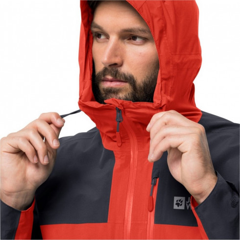 Фото Вітровка чоловіча Jack Wolfskin GO HIKE JACKET M 1114051_2193 - зображення 6