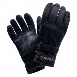Чоловічі гірськолижні рукавички HI-TEC LANSA-BLACK