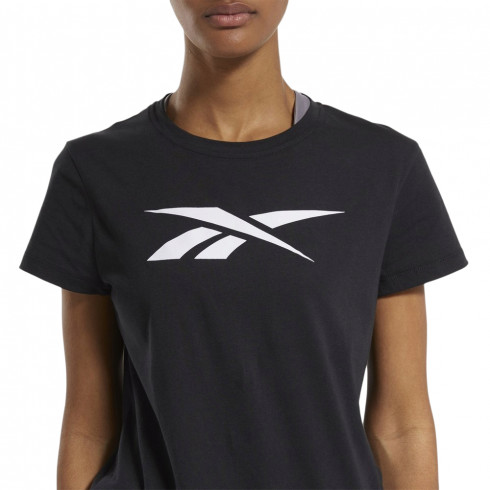 Жіноча спортивна футболка Reebok Training Essentials Vector Graphic GH5304 - зображення 3 Фото Жіноча спортивна футболка Reebok Training Essentials Vector Graphic GH5304 - зображення 3
