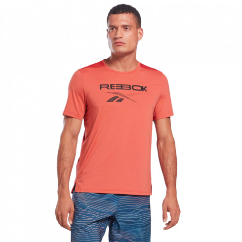 Фото Футболка чоловіча Reebok Activchill Graphic Move T-Shirt Orange H46598 - зображення 1