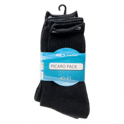 Фото Шкарпетки літні MARTES PICARO PACK-BLACK/WHITE - зображення 3