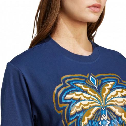 Фото Жіноча футболка Adidas x FARM Rio Graphic IV9758 - зображення 3