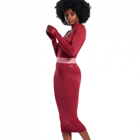 Фото Жіноча спідниця Reebok CARDI B RIB HD4780  - зображення 2