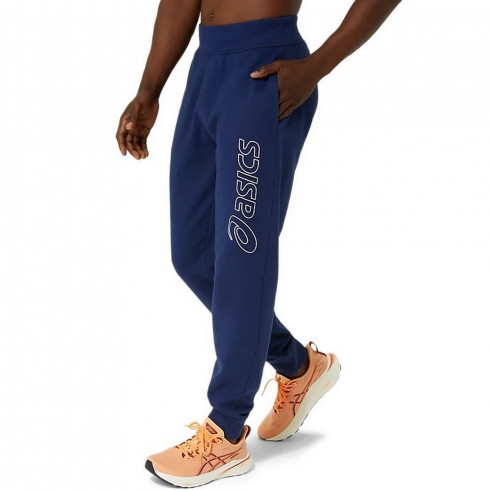 Чоловічі спортивні штани Asics LOGO SWEATPANT 2031E189-404 - зображення 4 Фото Чоловічі спортивні штани Asics LOGO SWEATPANT 2031E189-404 - зображення 4
