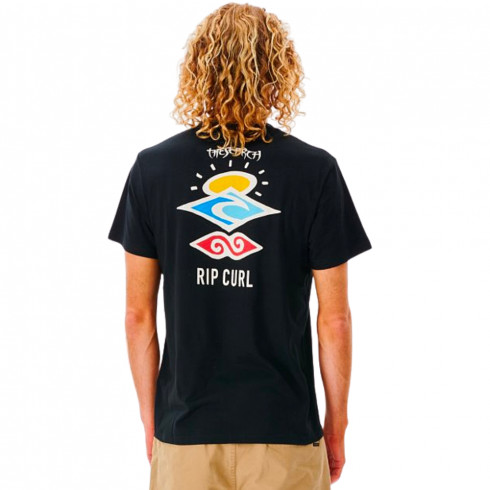 Фото Чоловіча спортивна футболка Rip Curl SEARCH ICON TEE CTESV9-90 - зображення 2