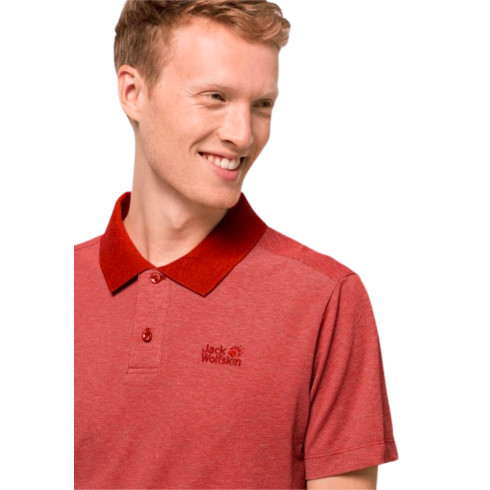Фото Чоловіче поло Jack Wolfskin PIQUE POLO MEN 1804653_3740 - зображення 3