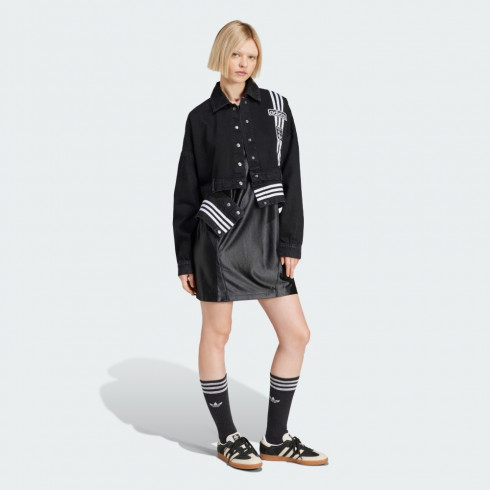 Жіноча джинсова куртка 2в1 Adidas Adibreak Denim Originals JJ3095 - зображення 3 Фото Жіноча джинсова куртка 2в1 Adidas Adibreak Denim Originals JJ3095 - зображення 3