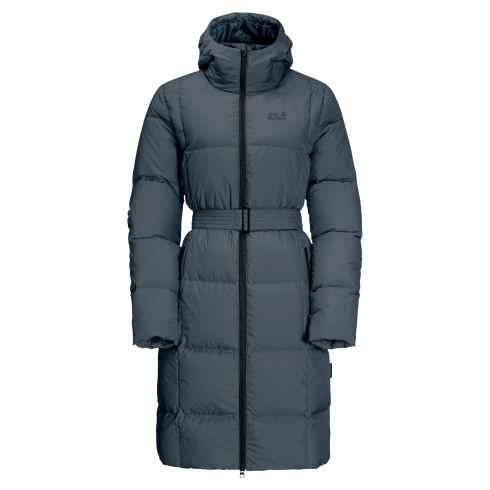 Фото Напівпальто жіноче пухове Jack Wolfskin FROZEN LAKE COAT W 1206131_1268 - зображення 3