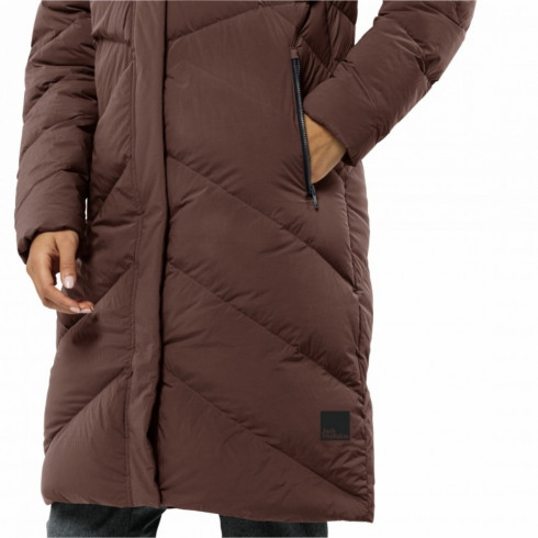 Фото Жіноче пухове напівпальто Jack Wolfskin MARIENPLATZ COAT W 1206971_5165 - зображення 6