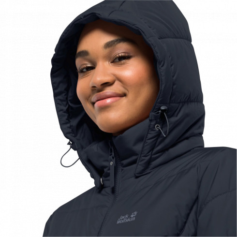 Фото Напівпальто жіноче Jack Wolfskin NORTH YORK COAT W 1205501_1010 - зображення 3