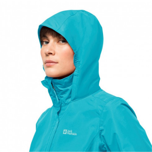 Фото Вітровка жіноча Jack Wolfskin STORMY POINT 2L JKT W 1111202_1283 - зображення 3