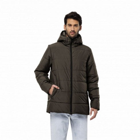 Фото Чоловічий синтетичний пуховик Jack Wolfskin DEUTZER LONG JKT M 1207451_5719 - зображення 1