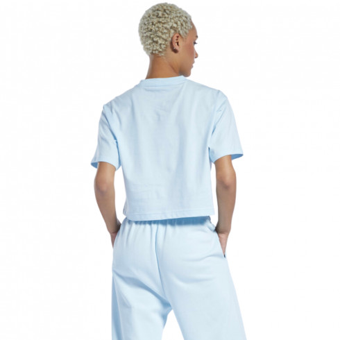 Фото Жіноча футболка Reebok Classics Cropped Big Logo HB8652 - зображення 3