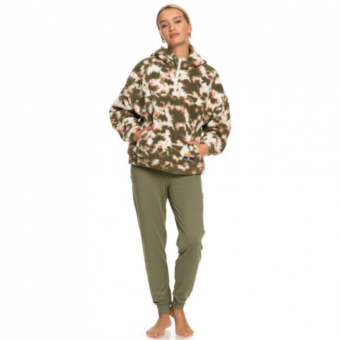 Фото Жіноча флісова толстовка ROXY LIKE A LUCKY PR J PLFL ERJPF03114-TPC6 - зображення 4