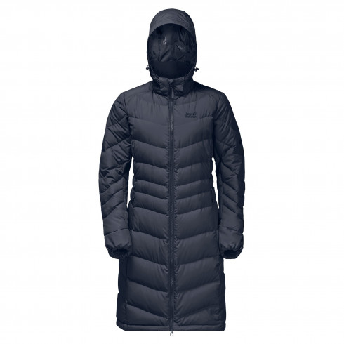 Фото Напівпальто жіноче пухове Jack Wolfskin SELENIUM COAT 1202081_1010 - зображення 6
