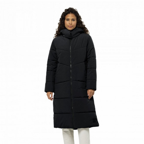 Фото Жіноче напівпальто Jack Wolfskin KAROLINGER LONG COAT W 1207481_6350 - зображення 3