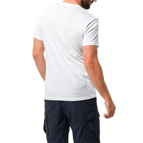 Футболка Jack Wolfskin Slogan T Men 1805641-5018 - зображення 3 Фото Футболка Jack Wolfskin Slogan T Men 1805641-5018 - зображення 3
