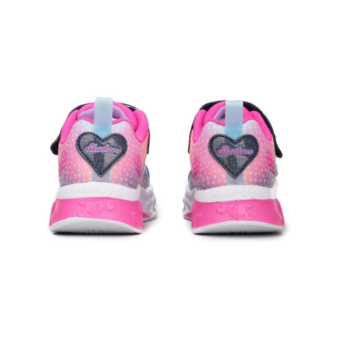 Фото Дитячі повсякденні кросівки Skechers Flutter Heart Lights 302315L NVMT - зображення 3