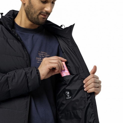 Фото Чоловічий прошитий пуховик Jack Wolfskin COLONIUS JKT M 1207431_6350 - зображення 7