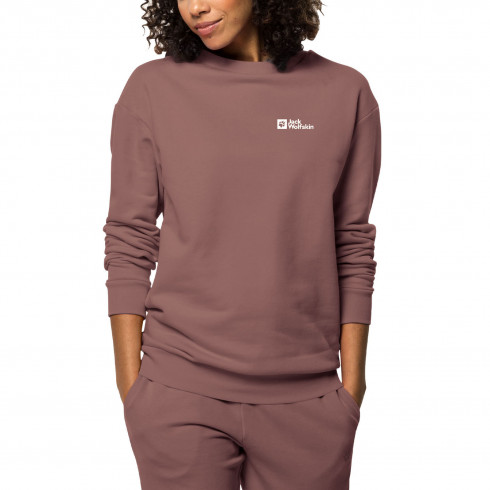Фото Жіноча толстовка Jack Wolfskin ESSENTIAL CREWNECK W 1710132_3068 - зображення 2