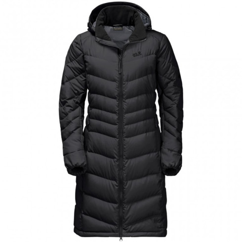 Фото Напівпальто жіноче пухове Jack Wolfskin SELENIUM COAT 1202081_6000 - зображення 6