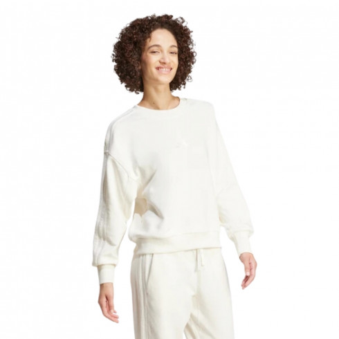 Фото Жіночий світшот Adidas W ALL SZN French Terry 3-Stripes Loose IW1132 - зображення 3