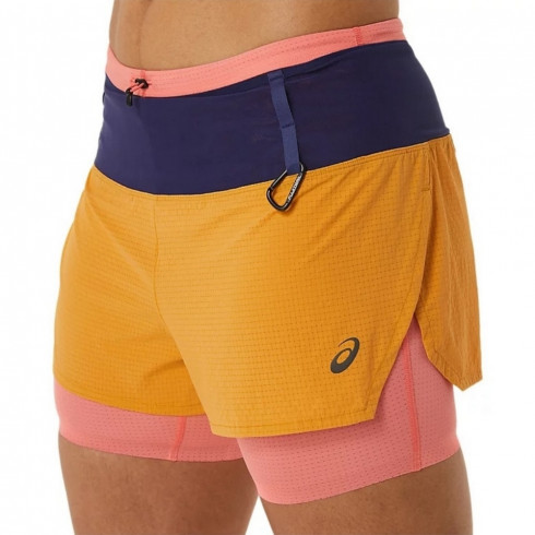 Фото Жіночі спортивні шорти Asics FUJITRAIL 2-N-1 SHORT 2012C719-800 - зображення 4