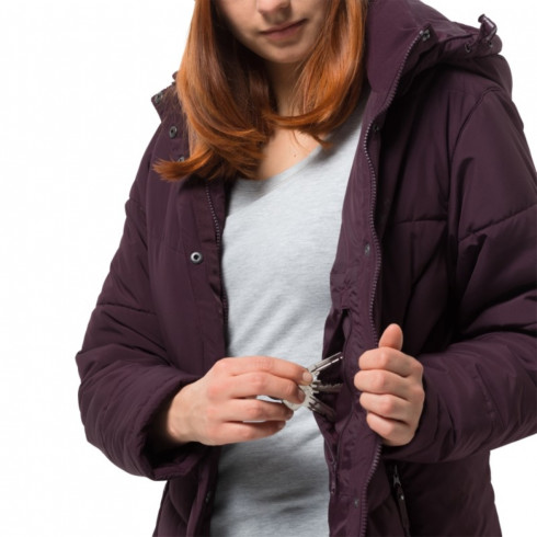 Фото Напівпальто жіноче Jack Wolfskin SVALBARD COAT WOMEN 1204481-2810 - зображення 3