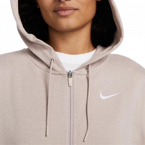 Фото Жіноча толстовка Nike W NSW JRSY OS FZ HOODIE DM6415-272 - зображення 3