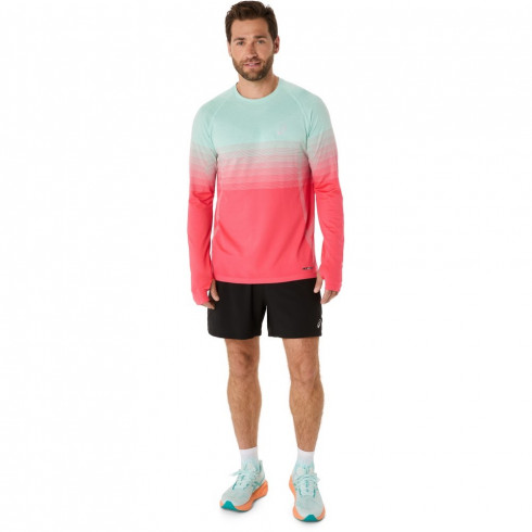 Чоловіча футболка ASICS SEAMLESS LS TOP 2011C394-700 - зображення 2 Фото Чоловіча футболка ASICS SEAMLESS LS TOP 2011C394-700 - зображення 2